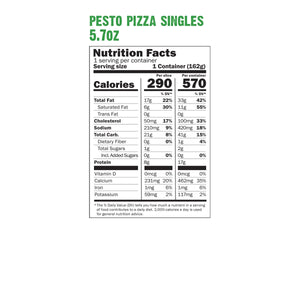 Pesto Pizza Singles